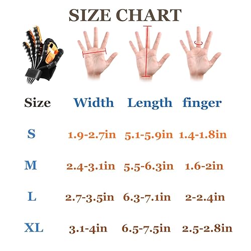 Miniatura 9 de MZU Guantes de robot de rehabilitación de 6ª generación, dispositivo de recuperación de mano de golpe, guante para accidente cerebrovascular, equipo