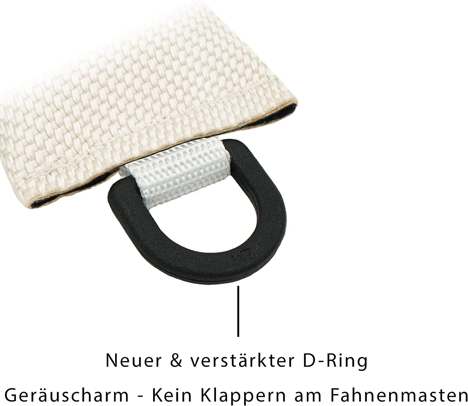 FBS Fahnengewicht 3X Beschwerungssäckchen 700 Gramm mit 15 Fahnenschlingen für Fahnen und Fahnenmast mit Durchmesser bis 100 mm (Set)