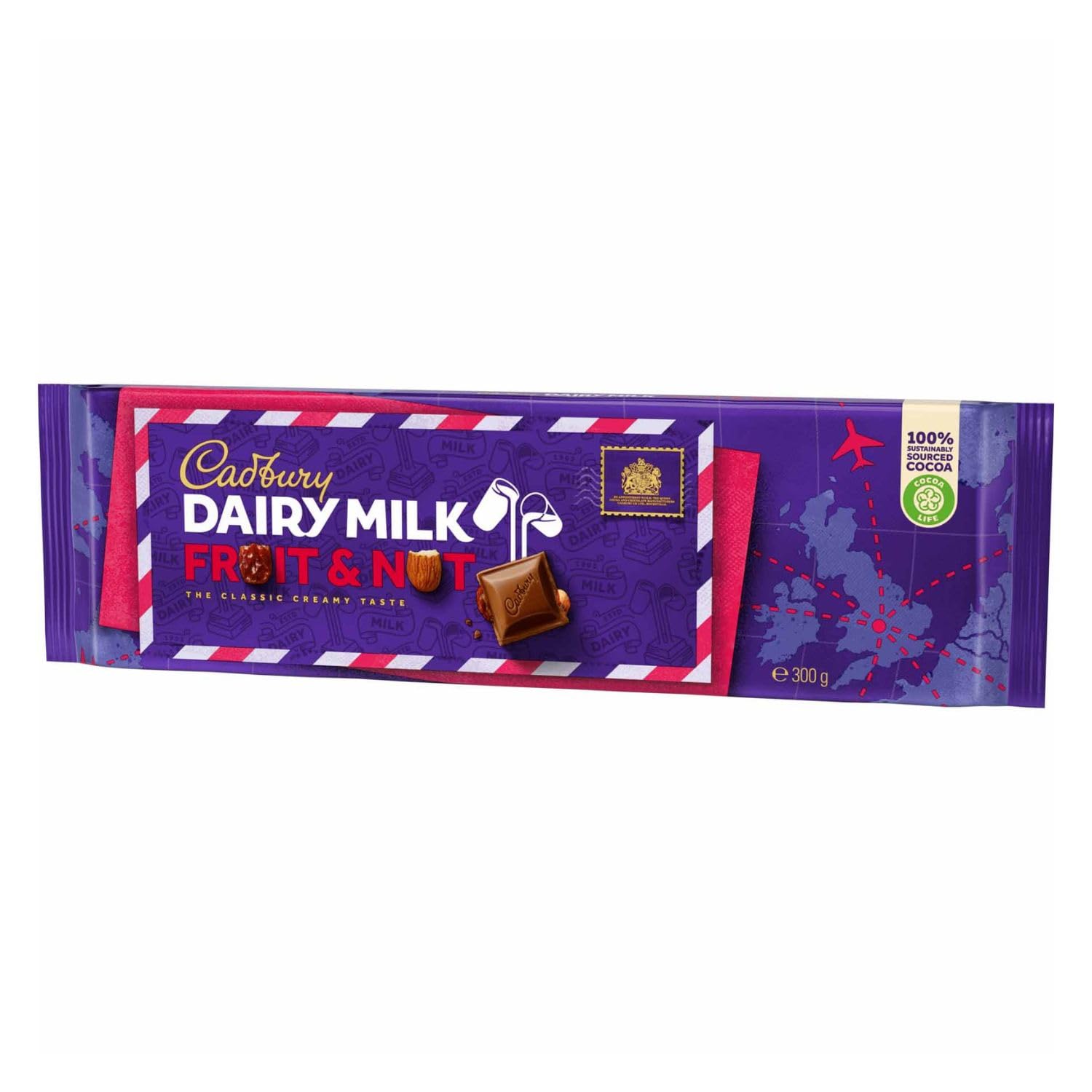 Cadburys Dairy Milk Fruit and Nut Chocolate Bar 300 g (Imported UK) (B0D73V2QW2) Amazon Price History, Amazon Price Tracker