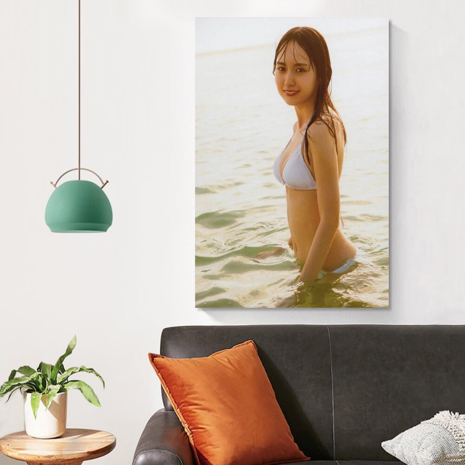 Amazon.co.jp: 賀喜遥香 (13) グラビア画像のポスター キャンバス