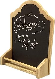Melody Jane Dollhouse Blackboard Chalk Notice Board on Stand School Shop Kitchen Accessory