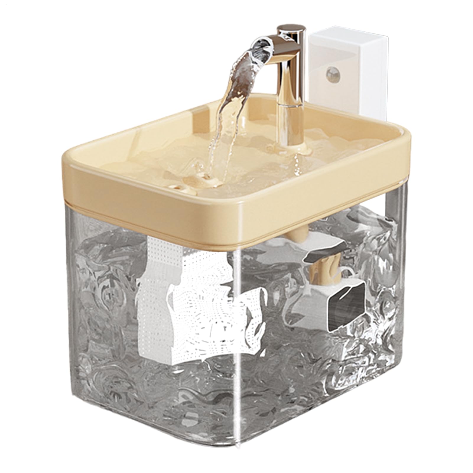 Cat water fountain silencieuse Generico pour chat peureux 1.5L