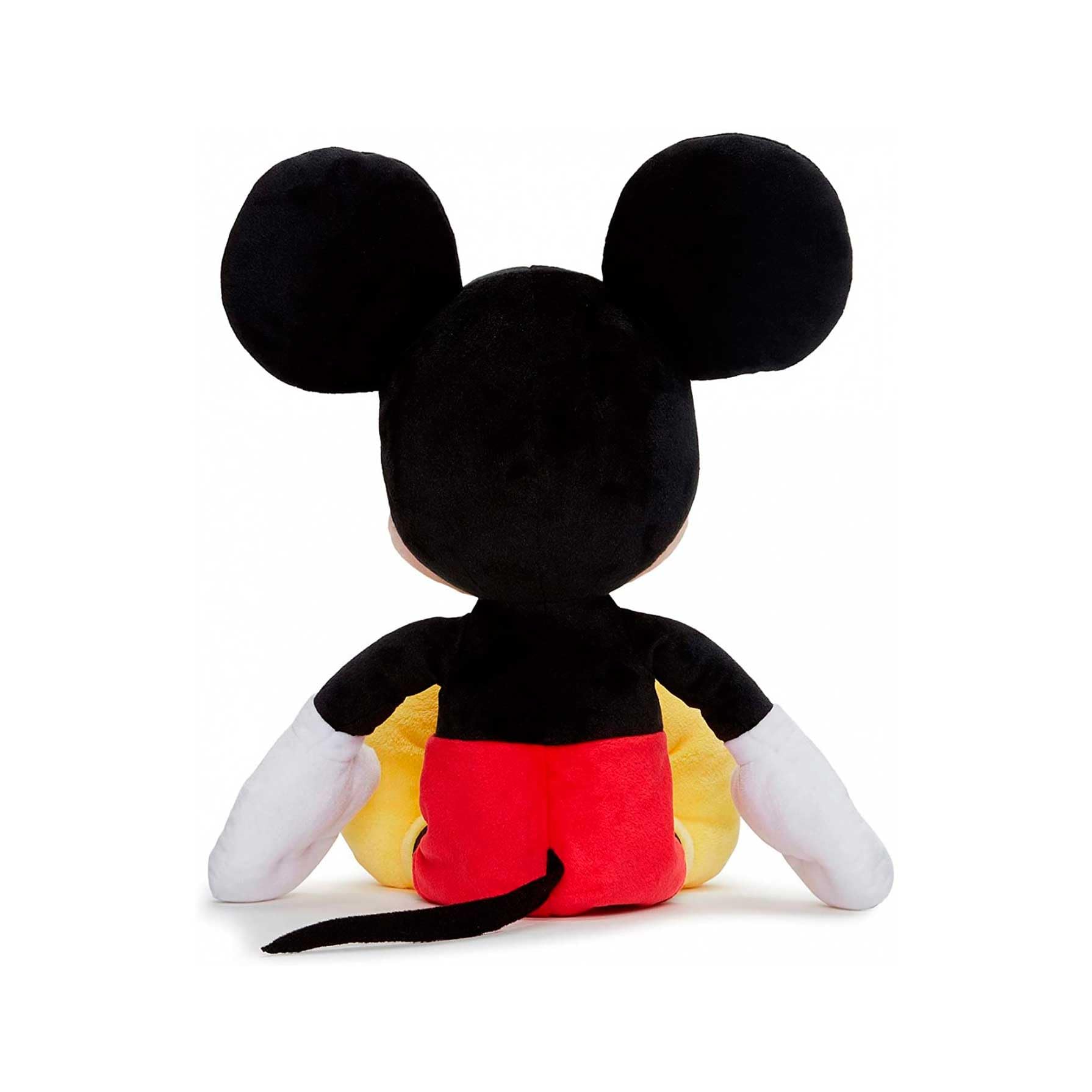Simba Toys - Peluche Disney Mickey Mouse 35 cm- con Pantalon Rojo, Material Suave y Agradable, 100% Original, Apto para Niños y Niñas de Todas Las Edades - 35 cm (6315870228)