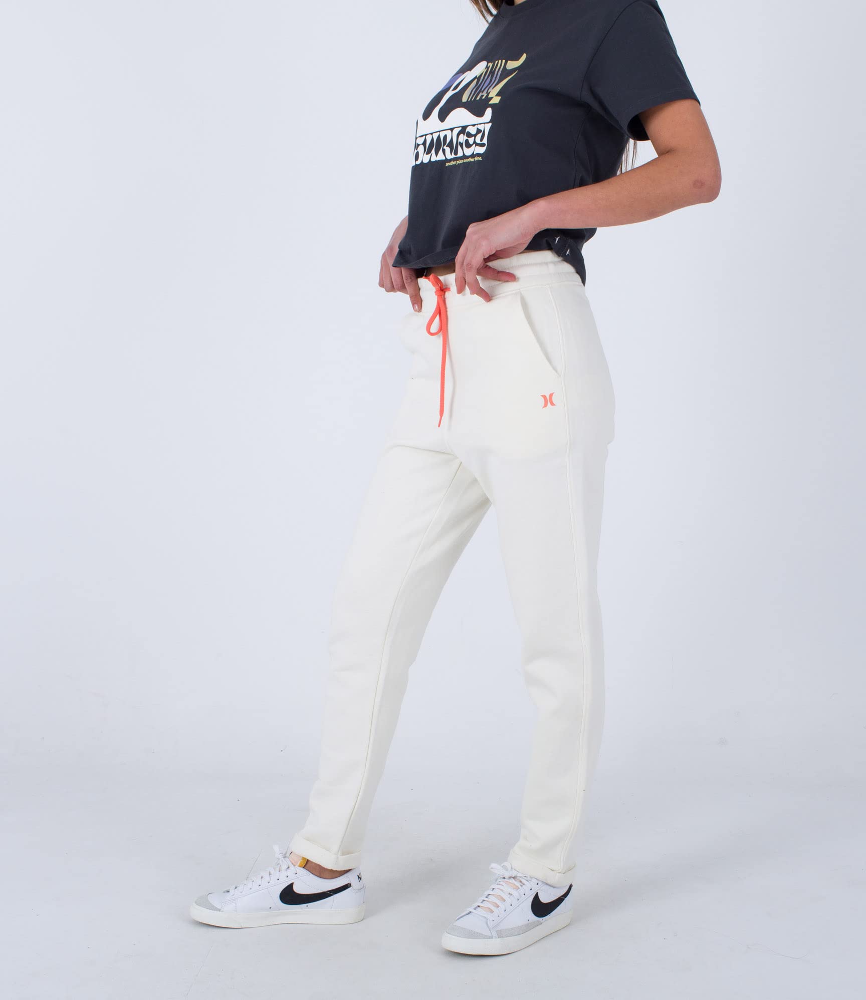 Hurley W Oceancare Script Fleece Jogger - Casual Pants Mujer