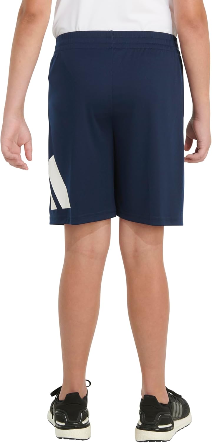 Adidas Boys Elastic Waistband Performance Shorts - Image 6