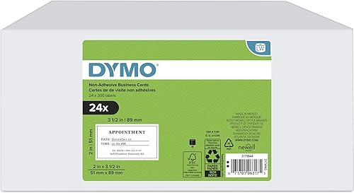 Miniatura 1 de Rubbermaid Dymo LabelWriter Etiqueta para tarjeta de visita