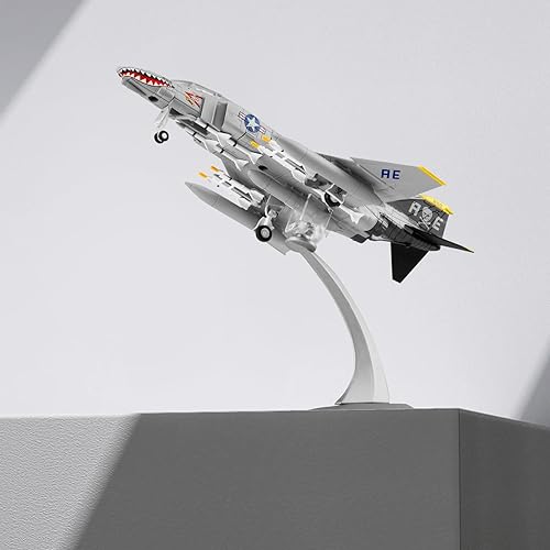 Miniatura 2 de 1100 Fighter Jet Modelo F-4C Phantom  fundido a presión Aviones Militares Aviones Kit de Aviones para Colección y Regalo