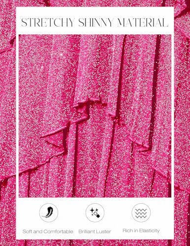 Image of DRESSTELLS Women's Cocktail Ruffle Tiered Dresses, Formal Wedding Guest Graduation Party Mini Dress