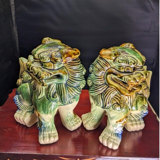 Amazon.co.jp: a919 沖縄県伝統工芸品 壺屋焼 シーサー 唐獅子