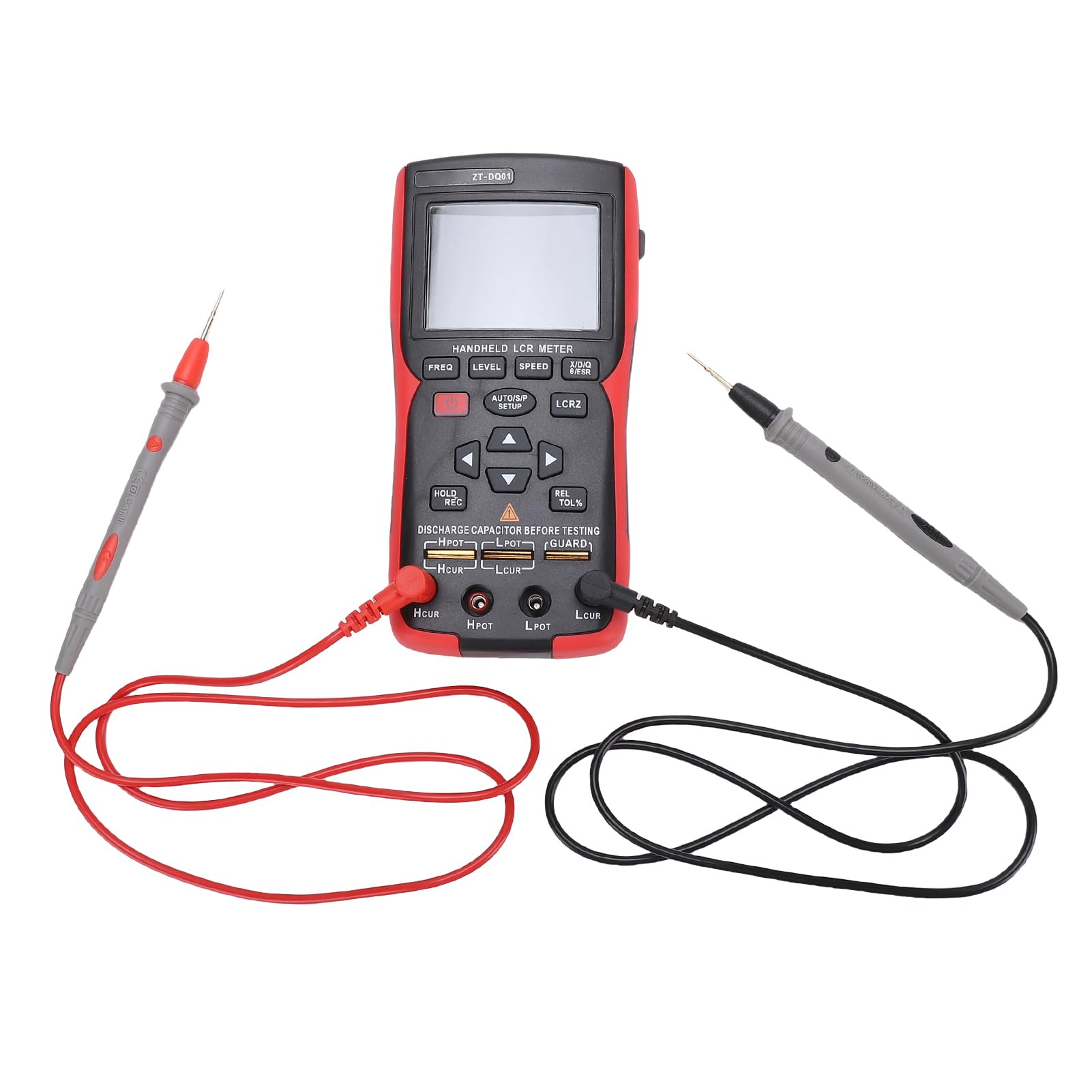 Multímetro Digital, Probador de Voltaje Profesional con Medición Kelvin de 4 Cables, 5 Modos de Frecuencia Automática de 100 Hz a 100 KHz para Uso Automotriz e Industrial