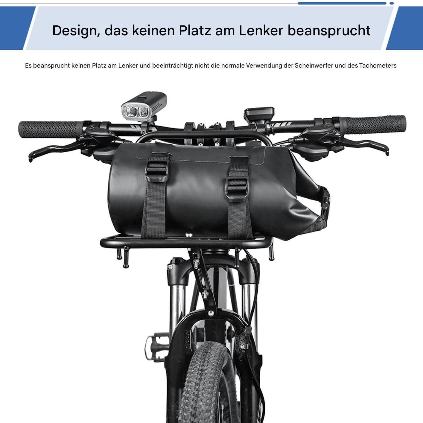 Fahrrad Gepäckträger Vorne | Schnellspanner Hochbelastbare Halterung,Transportgestell Fahrrad | Für Kinder Damen Herren Mountainbike Outdoor Radfahren