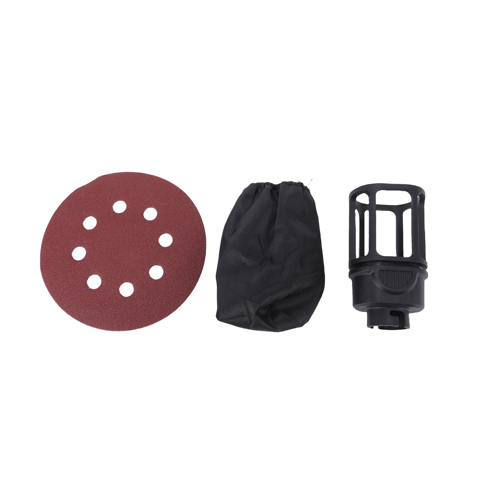 Hyuduo Miwok Lijadora Pulidora Inalámbrica de 18 V, Motor de 300 W con 3 Velocidades 7000 9500 11000 RPM, Lijadora de 125 Mm y 5 Pulgadas para Pulido de Pintura de Muebles de Metal y