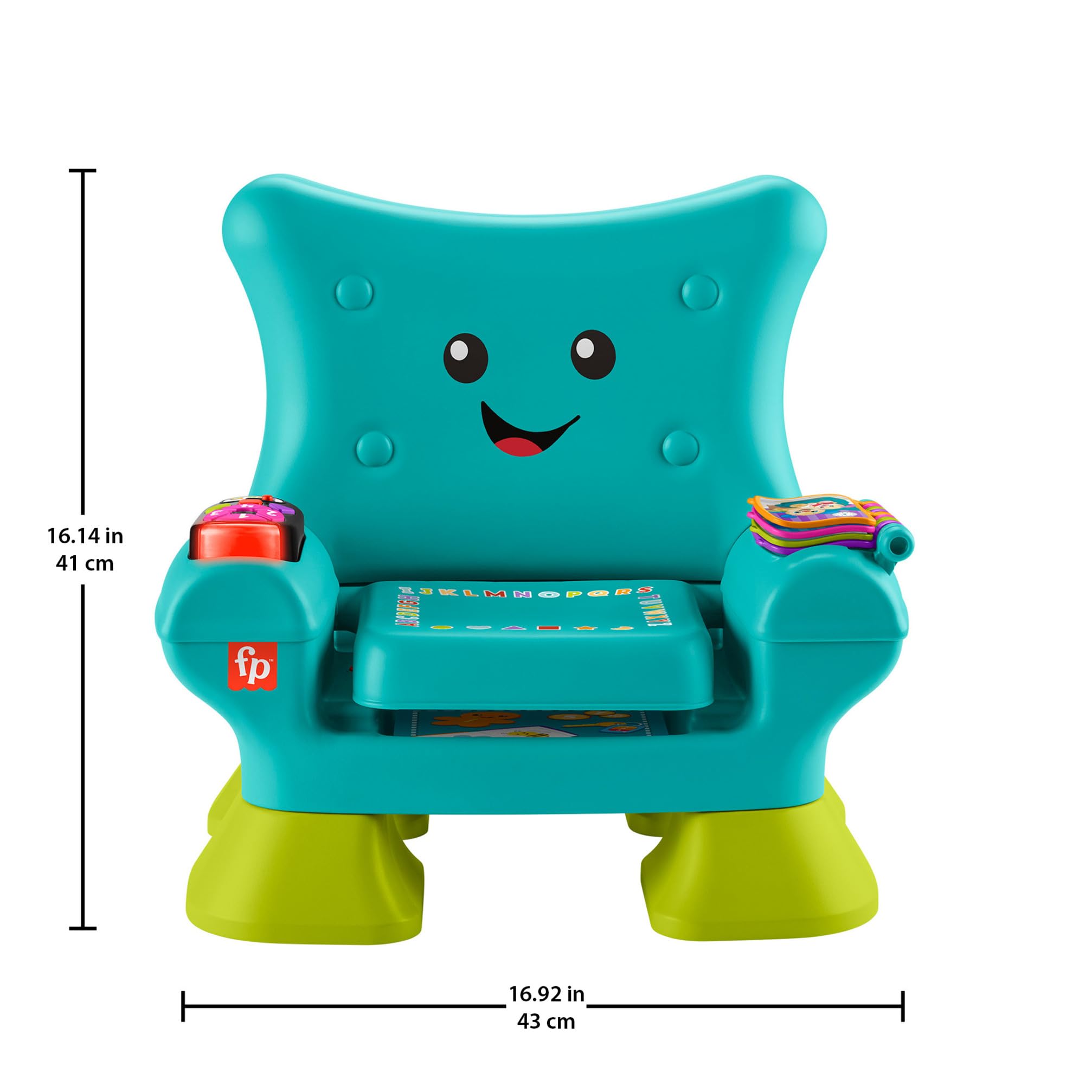 Fisher-Price Silla Smart Stages Ríe y Aprende multilingüe | Italiano, español, portugués e inglés, juguete musical educativo, actividades, bebés y peques 1+ años, HYR96
