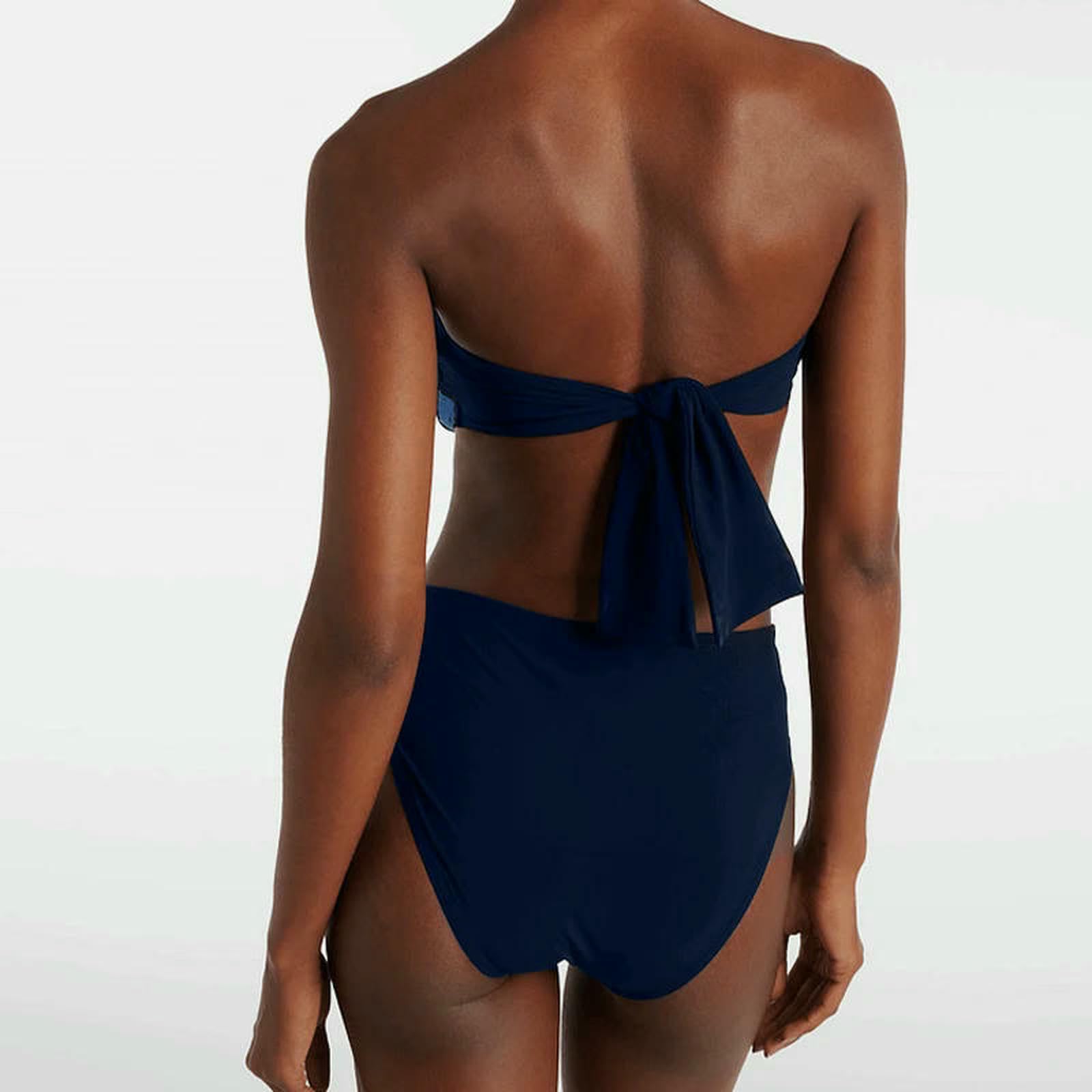Bikini Deux Morceaux Fleur Sexy Maillot De Bain Femmes Bandeau Biquini Féminin Pousser Ptachwork Bodysuit Vêtements Plage-Set Bain-s