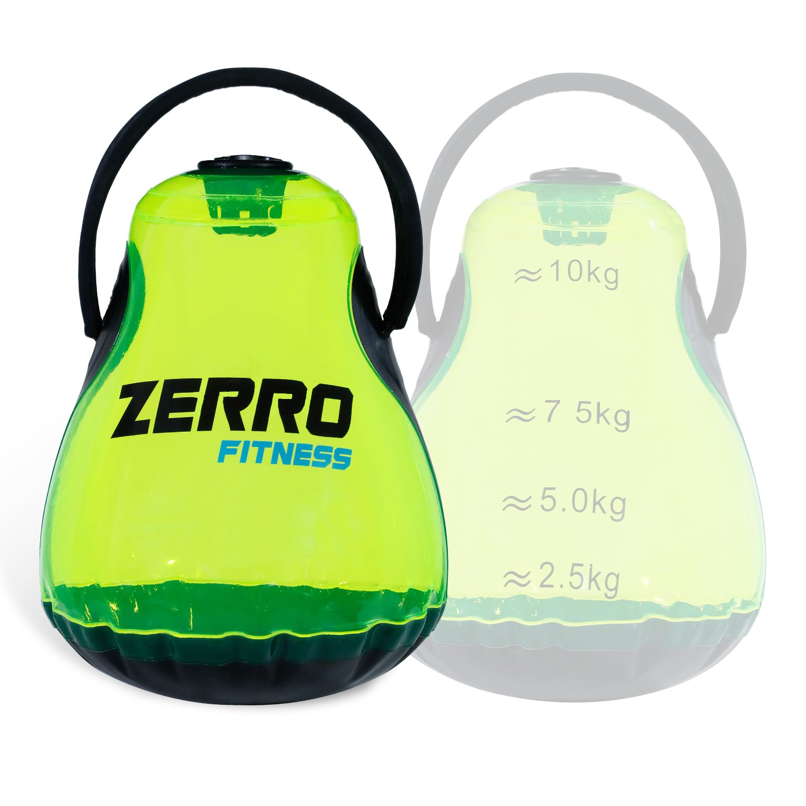 CCLIFE 5-13 kg De Pesas Rusas Ajustables Herramienta De Entrenamiento De Sentadillas Para Esculpir Glúteos Fitness En Casa Pesas Rusas Pportátiles Llenas De Agua Aptas Para Hombres y Mujeres