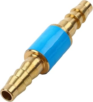 Enhanced Safety Tools Flashback Arrestor Set with 4 Clamps, Designed for Oxygen and Acetylene Use