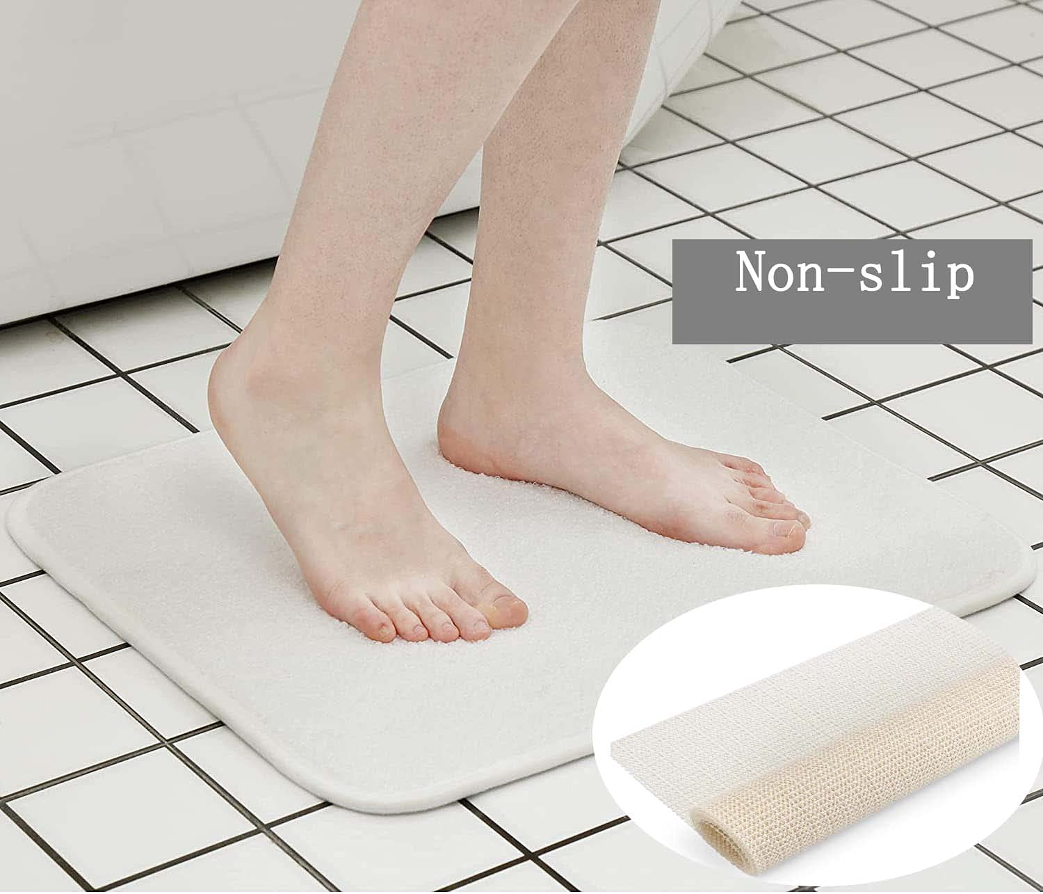Tapis de sol en bois antidérapant pour tapis - Multi-usage - Tapis autocollant - Tapis de sol - Tapis de sol - Tapis d'angle plat