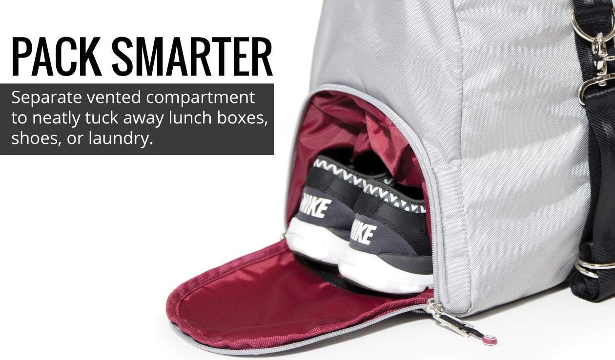 Gym Duffel Bag for Men or Women – Bag with Shoe, Jamaica Ubuy