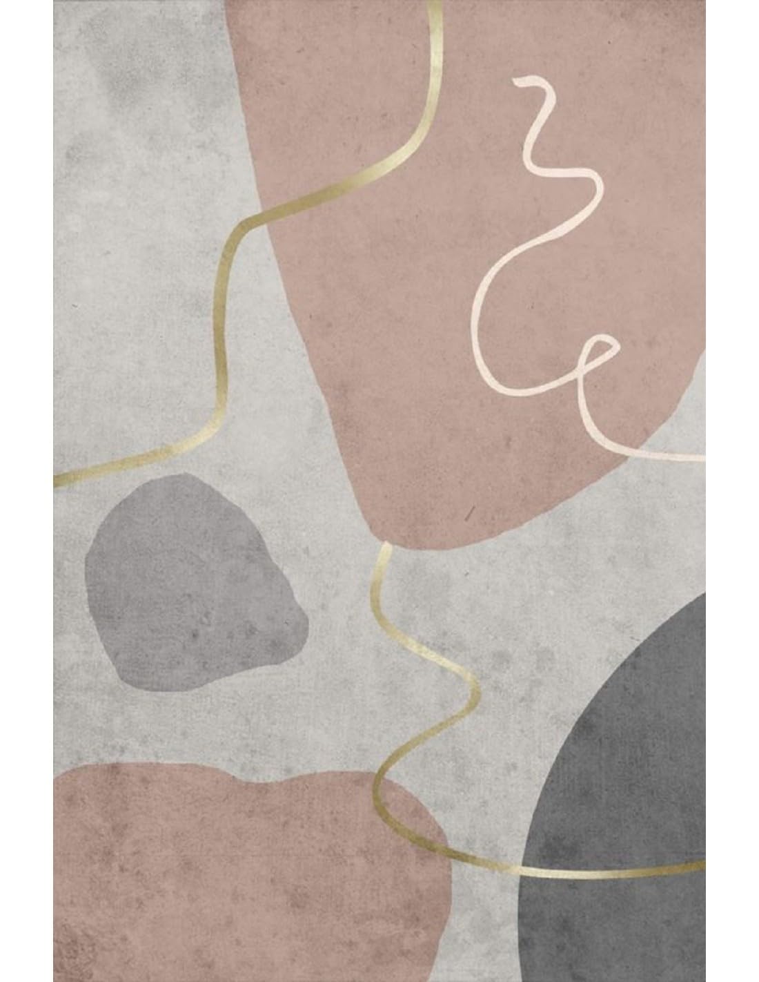 MANI TEXTILE - Tappeto Simply Rosa Dimensioni: 80 x 150 cm