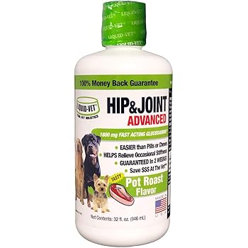 liquid hip and joint supplement for dogs