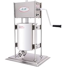10L/2.6Gal Commercial Manual Churros Maker, Stainless Steel Vertical Churro Machine Sausage Maker Machine for Homes and Restaurants 16.14 x 12.2 x 24.21 Inch