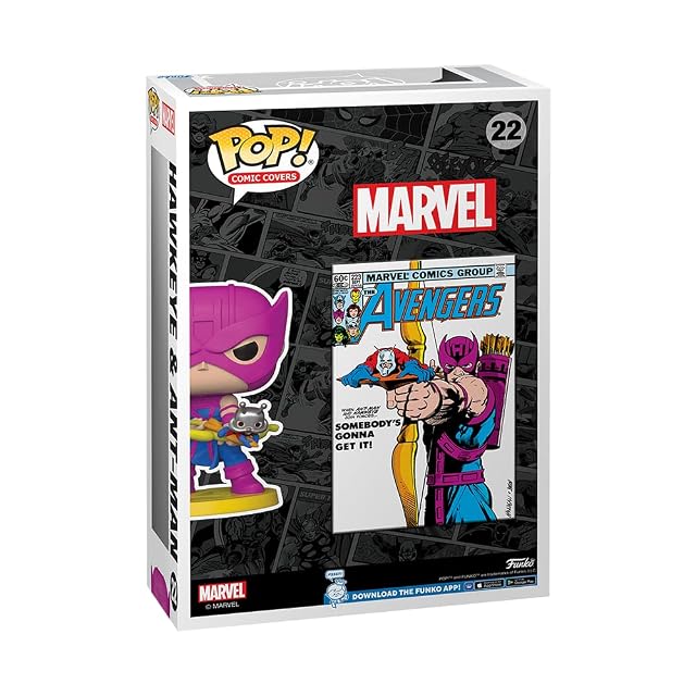 Foto 3 de 3 de Pop Comic Cover Marvel: Avengers - Hawkeye y Ant Man (Exc)