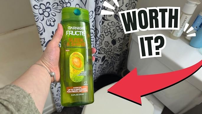 Amazon.com : Garnier Fructis Shampoo Sleek & Shine - Pump