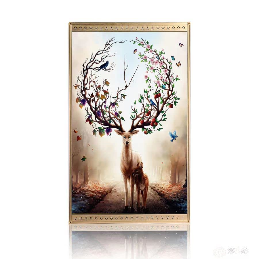 1000 Piece Puzzle Fun Big Puzzles for Teens, Challenge Puzzle Gifts for Family Fun, Party Challenges (Elk In The Forest)