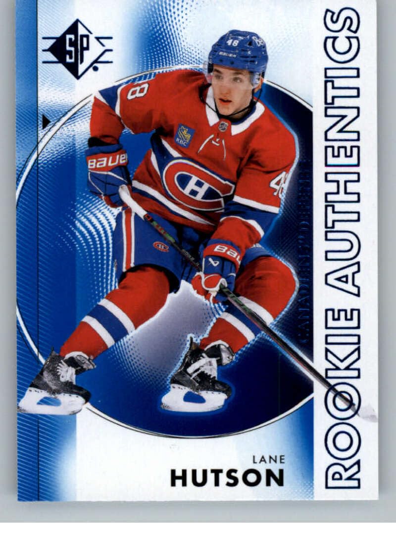 Amazon.com: 2024-25 Upper Deck SP Blue #128 Lane Hutson Montreal