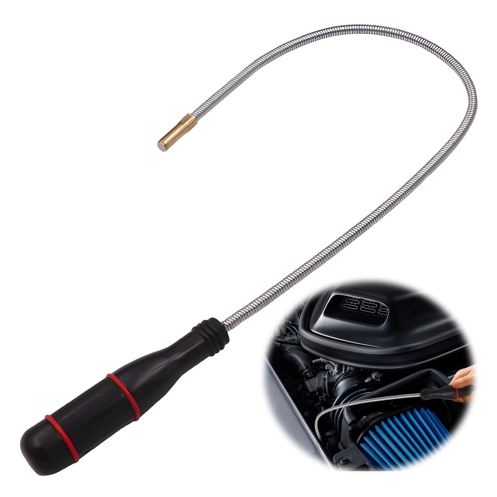 ZYEKIU 2 stuks telescopische magneten, 60 cm, krachtige magneet met ZYEKIU 2 stuks telescopische magneten, 60 cm, krachtige magneet met