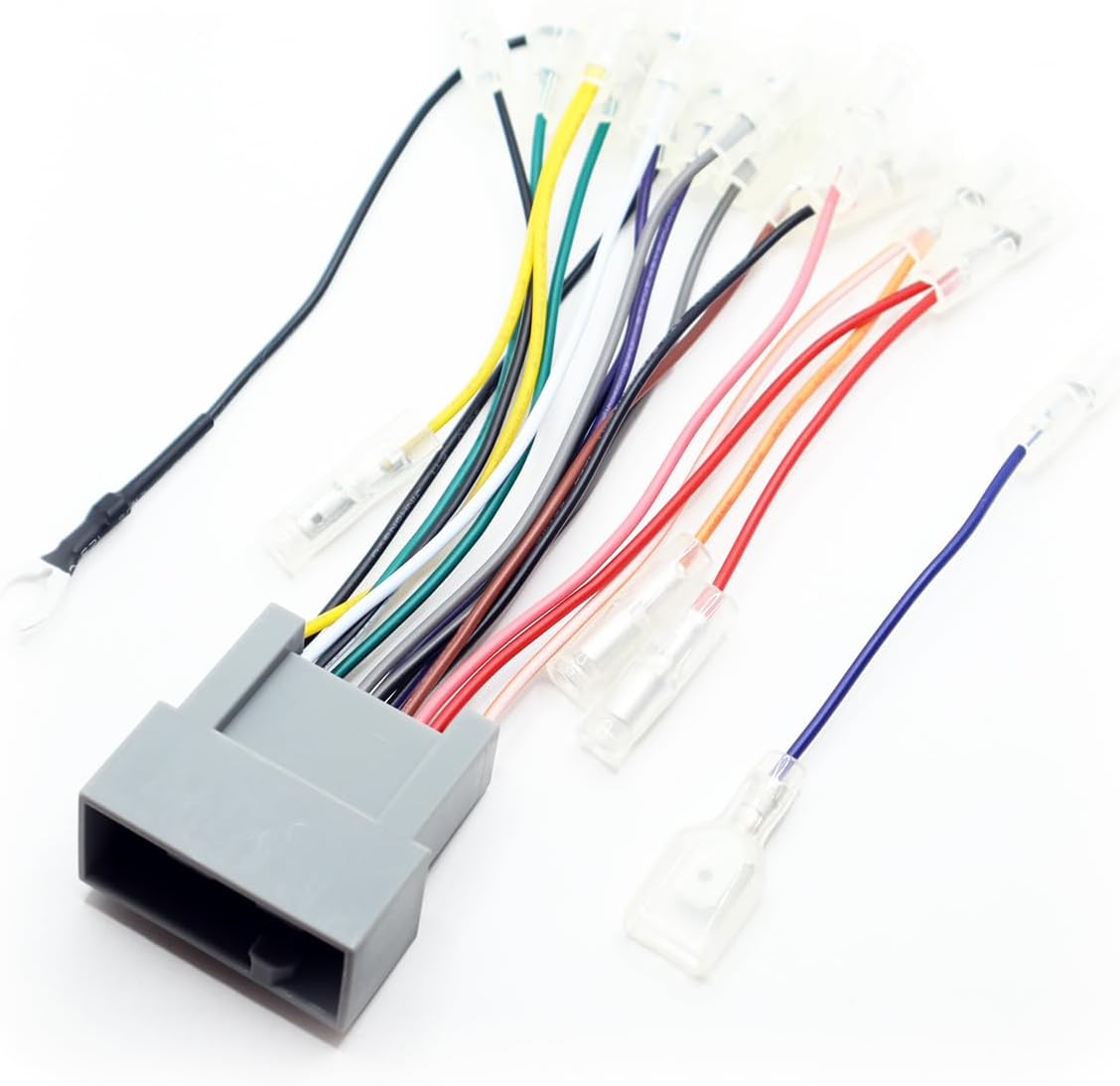 Honda N-BOX JF1 JF2 JF3 JF4 Steering Remote Control Compatible 24P Audio Harness for Honda Car Navigation Installation Kit External Navigation Commercial Navigation Installation Replacing Wiring