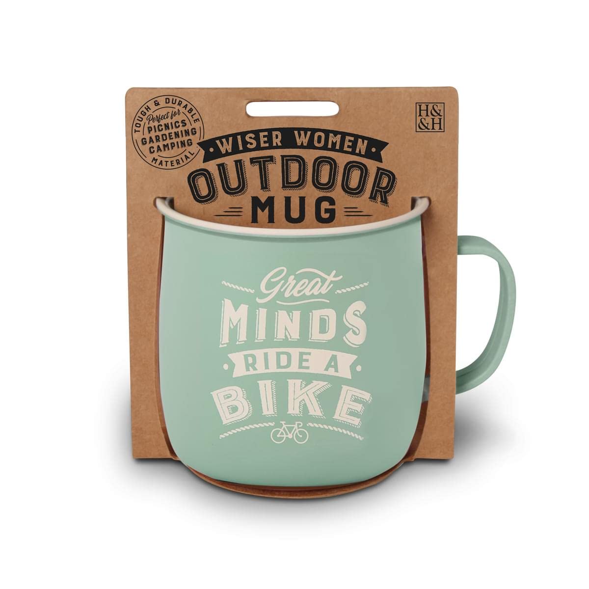 History & Heraldry Personalised Outdoor Mug (Cycling)