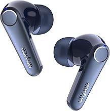 Air Pro 3 Noise Cancelling Wireless Earbuds, Qualcomm® aptX™ Adaptive Sound, 6 Mics CVC 8.0 ENC, Bluetooth 5.3 Earbuds, Multipoint Connection, 45H Playtime, App Customize EQ, Blue