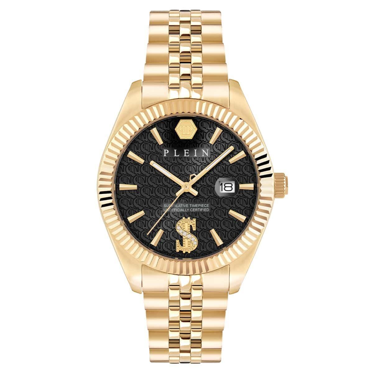 Philipp Plein Men's Analogue Quartz Watch Date Superlative