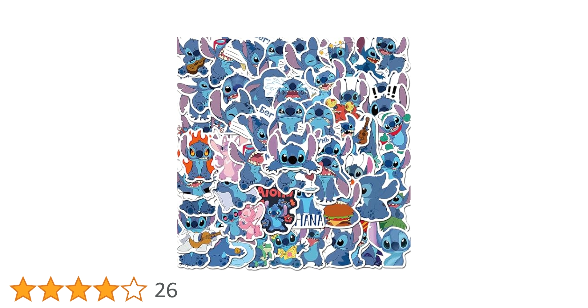Amazon.co.jp: 50枚forリロ＆スティッチ ステッカーセット