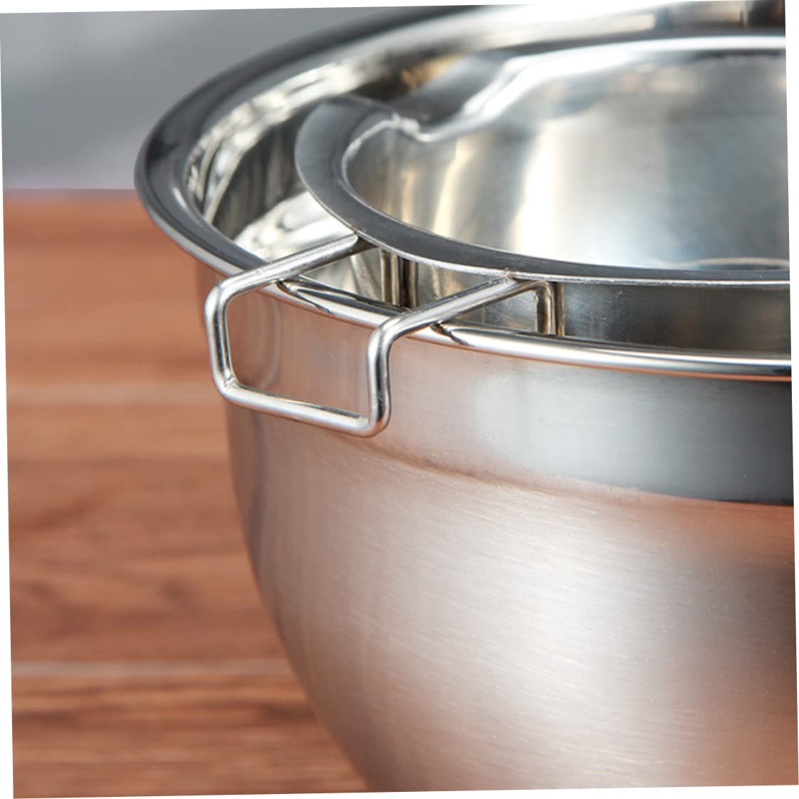 Pentola A Bagnomaria In Acciaio Inox 304 - Set Con Ciotola Da 18cm E Spatola, Per Cioccolato E Burro - Foto 8