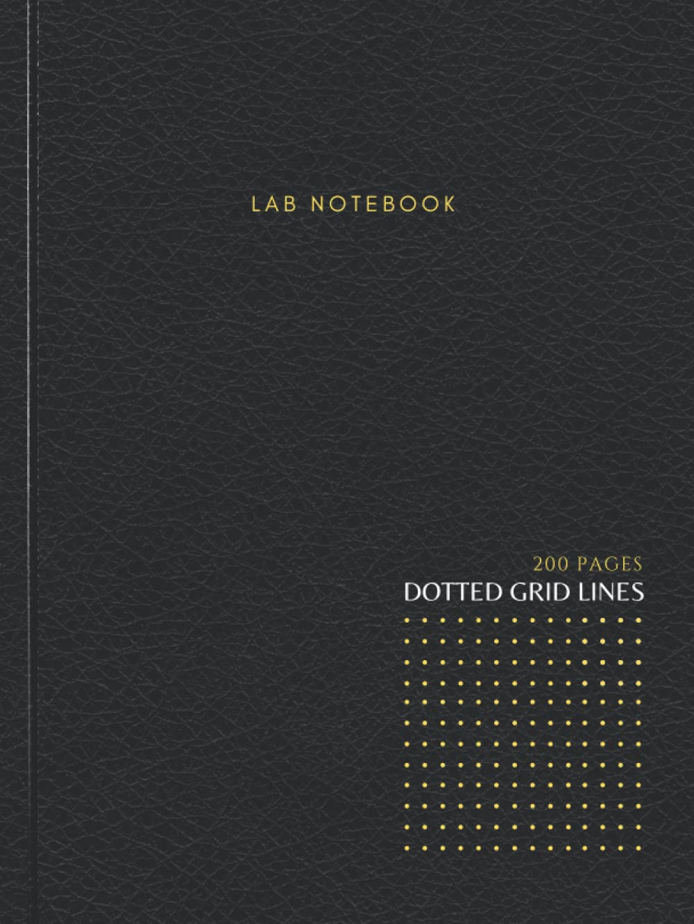 Lab Notebook: 200 pages of dotted lines with indexing,date,personal information,place,day,perfect dotted lines,page number, Pages 8.25x11 inch | ... laboratory dotted planner | for academy etc
