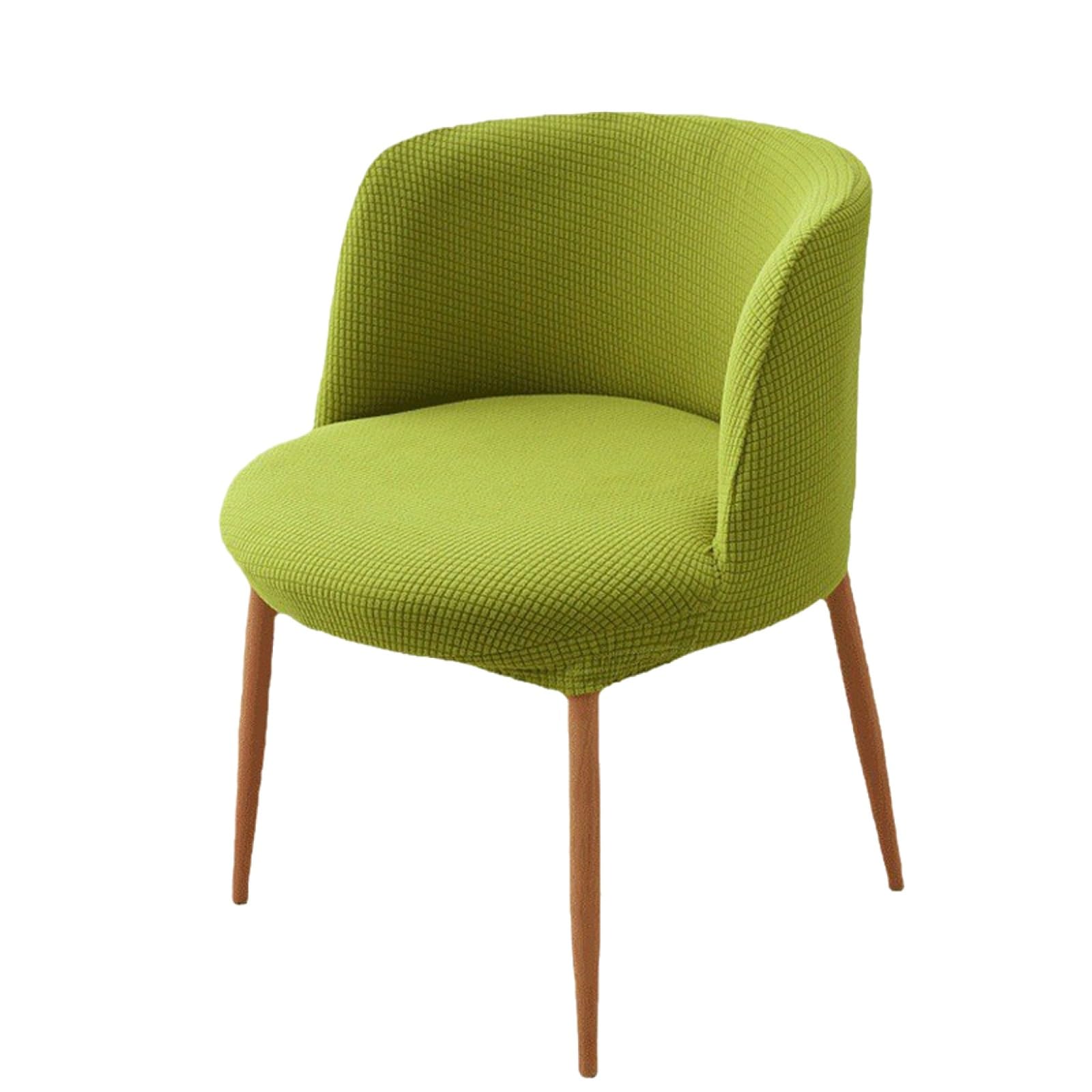 Housse de chaise dossier rond salon et cuisine pour repas chaleureux en famille