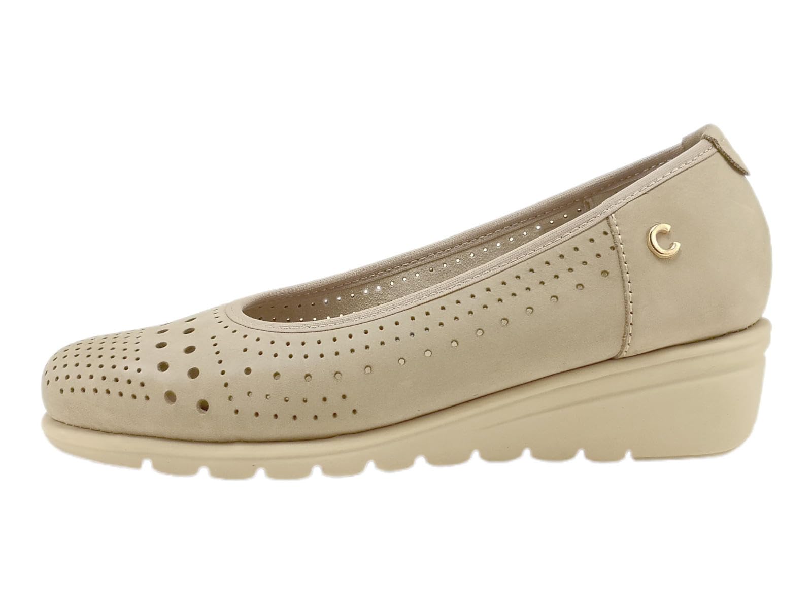Cinzia Soft IV2123266 002 - Ballerine Zeppa Donna in Pelle