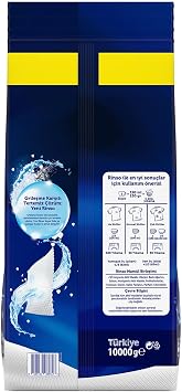 Rinso White Vinegar and Laundry Soda Powder Detergent for Whites 10 KG