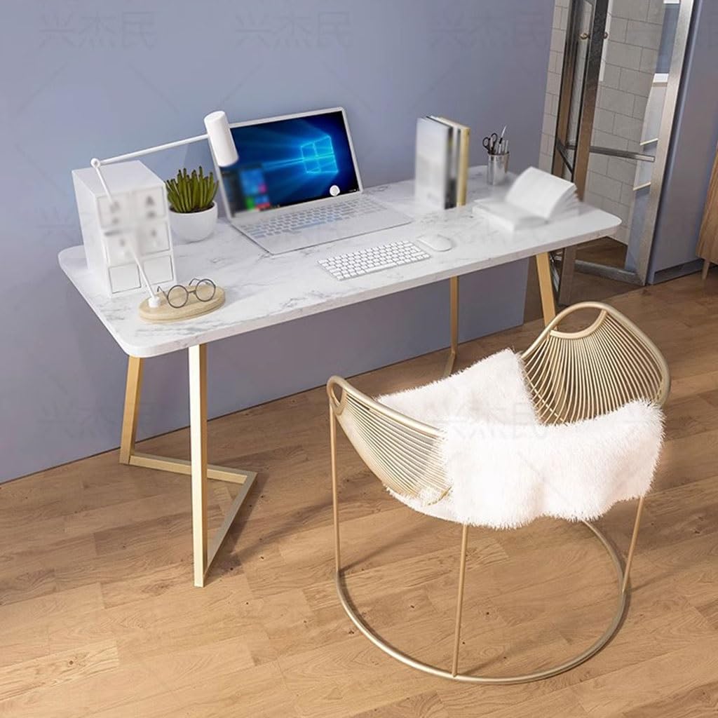 Computertisch Marmor-Computertisch, moderner Schreibtisch, kann als for Zuhause oder im Büro verwendet Werden Schreibtische Fürs Homeoffice