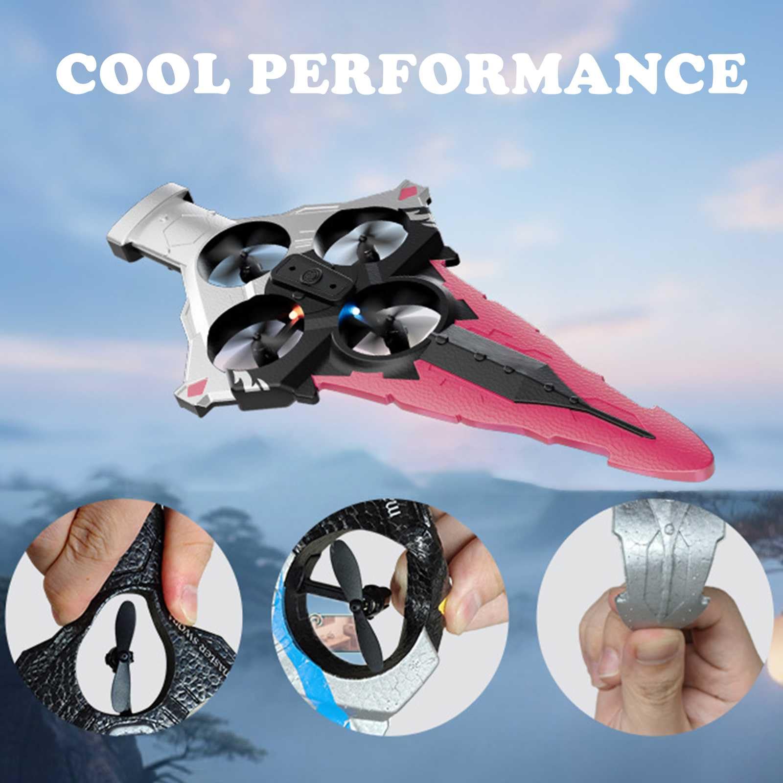 Aliante RC Flying Sword, 23 pollici Nuovo aliante acrobatico Flying Sword telecomandato con controllo a 3 velocità, facile da pilotare, ideale per adolescenti e adulti