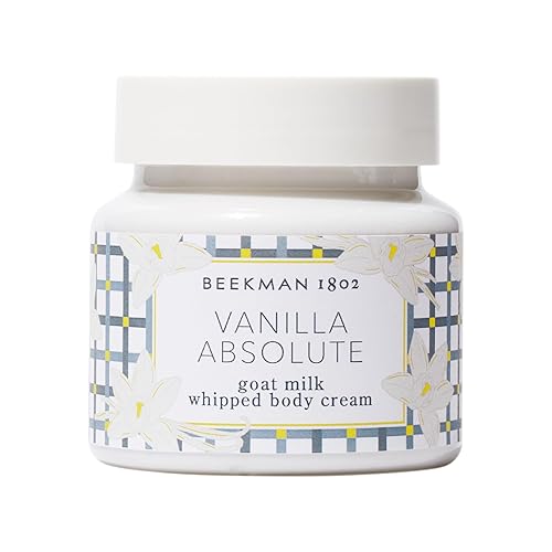 Miniatura 8 de Beekman 1802 - Crema corporal batida - Vanilla Absolute - Mantequilla corporal de leche de cabra hidratación diaria para piel seca - Crema corporal