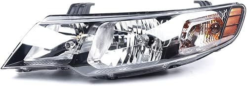 Miniatura 3 de Eapmic Carcasa transparente para proyector Faro delantero Ámbar Esquina Señal de Giro, para Kia Forte Koup 2010-2013 (lado izquierdo)