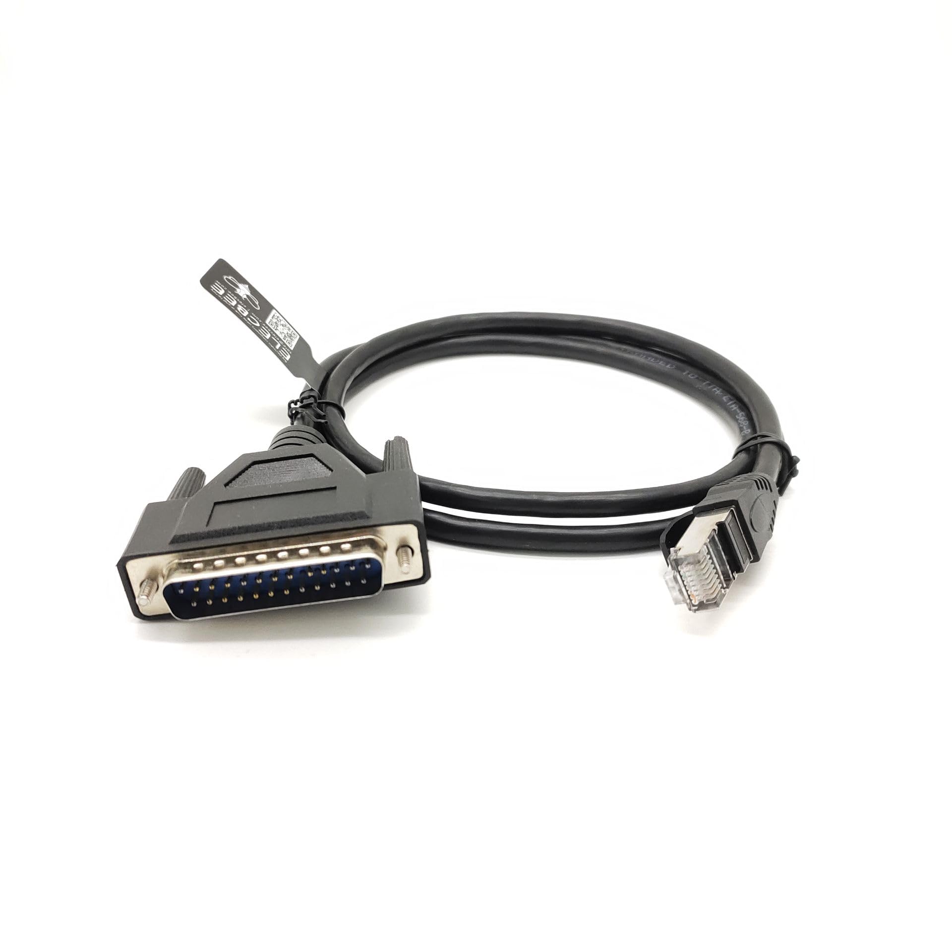 Câble de console modem Ethernet mâle DB25 mâle vers RJ45 1M