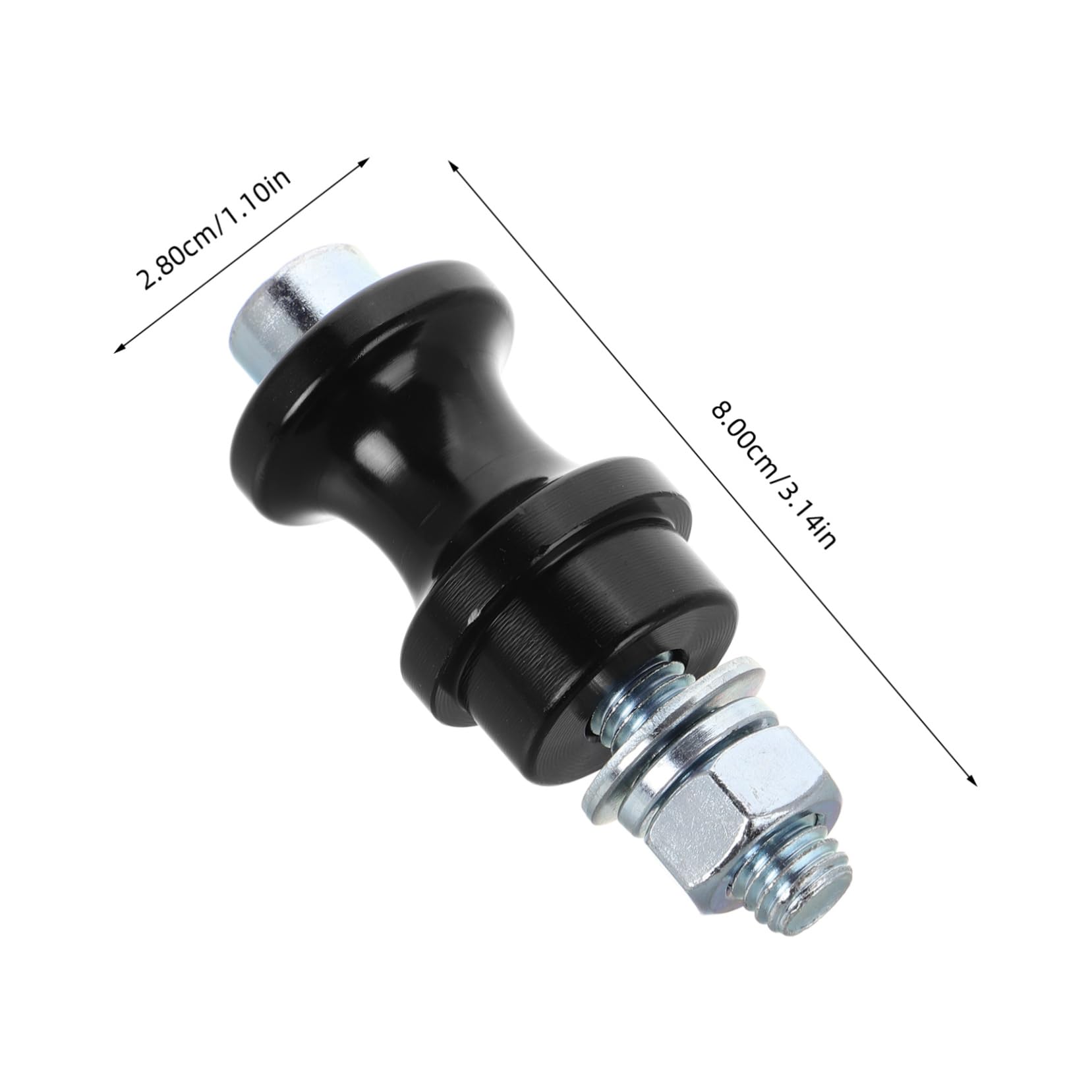 Ciieeo Winch Hook Bolt Steel Mount Convenient Half Linked Hook Stand Durable Winch Rope Accessory for Off Road Towing Reliable Connection for Extreme Conditions