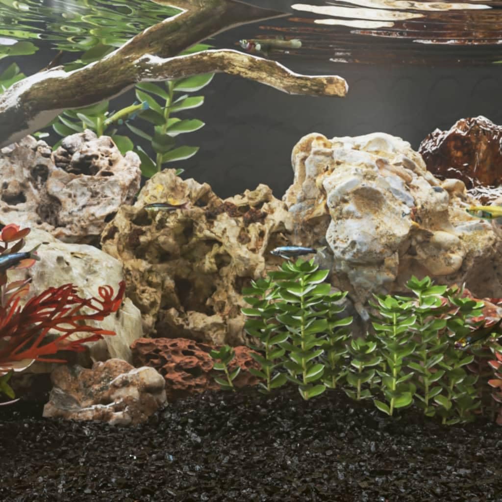 Piedras de dragón, 10 kg, multicolor, decoración para acuario, rocas naturales con cuevas de 10 a 30 cm para aquascaping plantas raíces escondites