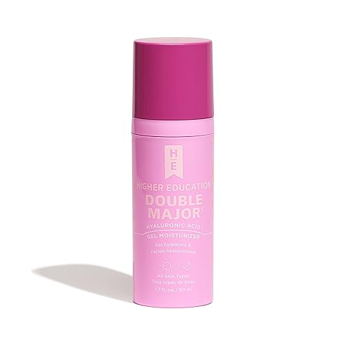 Double Major Gel Hidratante con ácido hialurónico niacinamida y esalano 17 fl oz Gel Hydra sin aceite ayuda a fortalecer el propio equilibrio de