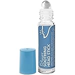 TheraICE Soothing Head Stick 10 ml (.33-Oz) Essential Oil Roll on Aromatherapy: Peppermint, Spearmint, Lavender, Chamomile, Rosemary, Eucalyptus. Metal Roller. USA Made