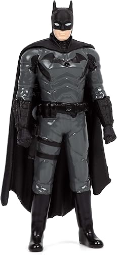 Miniatura 7 de Jada DC Comics 1:24 El Batman Batmobile - Coche fundido a presión con figura de Batman de 2.75 pulgadas, juguetes para niños y adultos